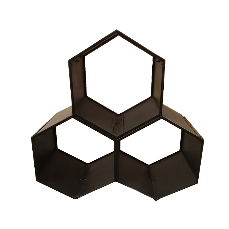 How to maximize the use of space with beehive firewood shelves?